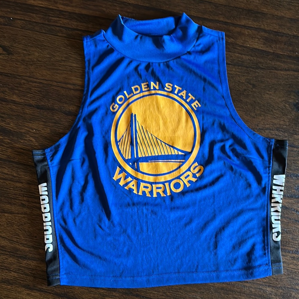 Golden State Warriors Blue Tank Top